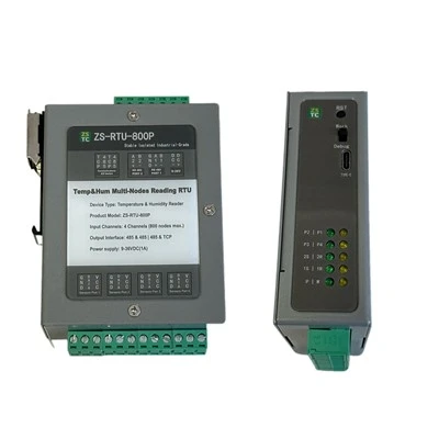 ZS-RTU Seri Multi-Pwen Tanperati ak Imidite Pèseptè